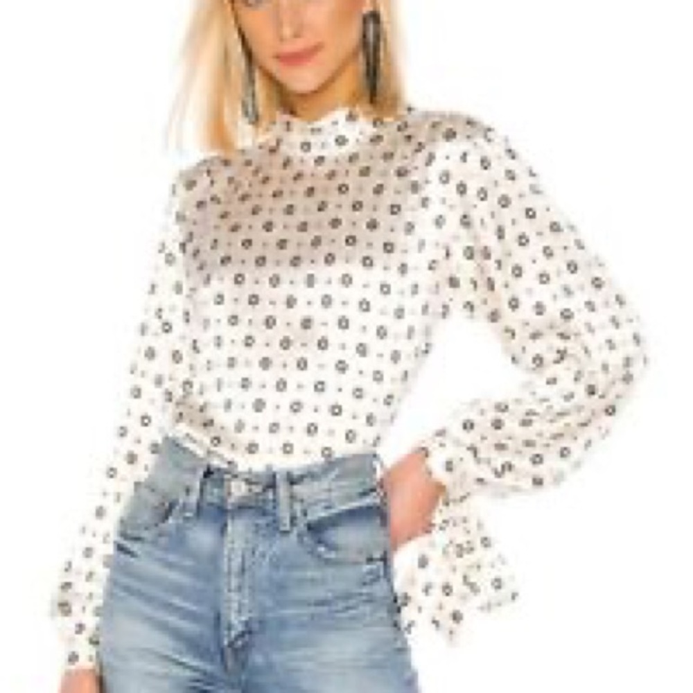 Anine Bing Esther 100% Silk Satin Top - Picture 7 of 11